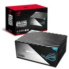 Asus ROG THOR 1600W Alimentatore in titanio illuminazione RGB, Aura Sync RGB, display OLED, PCIe 5.0 Ready transistor di nitruro di gallio controllo digitale e condensatori Low ESR
