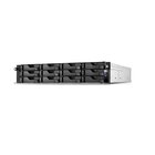Asustor AS6512RD NAS Armadio (2U) Intel Atom® C3538 8 GB DDR4 0 TB ADM Nero