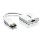 ATEN DisplayPort/HDMI DisplayPort Male HDMI Type A female Bianco