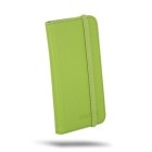 ATLANTIS Cover Verde Flip Universale per Smartphone Fino a 4"