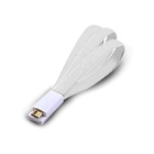 ATLANTIS Land 1.5m USB 2.0 A Micro USB 2.0 B M/M cavo USB 1,5 m USB A Micro-USB B Bianco