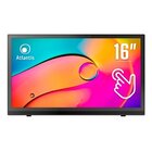 ATLANTIS Land A05-T16A-VHM Monitor PC 39,6 cm (15.6") 1920 x 1080 Pixel Full HD LED Touch screen Nero