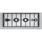 Barazza 1PBF104 Incasso Gas Nero, Acciaio inossidabile