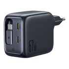 Baseus E0121E00 Caricabatterie per dispositivi mobili Smartphone, Tablet, Computer portatile, Cuffie Nero AC Ricarica rapida Interno