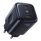 Baseus E0121F00 Caricabatterie per dispositivi mobili Tablet, Smartphone, Orologio intelligente, Cuffie Nero AC Ricarica rapida Interno