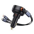 Baseus Enjoyment Pro 60W Universale Nero Accendisigari Ricarica rapida Auto