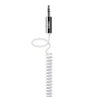 Belkin 3.5mm coiled aux 1.8m in white