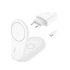 Belkin BoostCharge Cuffie, Smartphone Bianco USB Carica wireless Ricarica rapida Interno