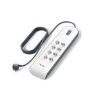 Belkin BSV804VF2M-V2 protezione da sovraccarico Grigio, Bianco 8 presa(e) AC