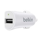 Belkin Premium MixIt 2,4 A Caricabatteria da auto metallico Bianco