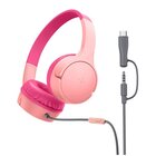 Belkin SoundForm Mini Auricolare Cablato A Padiglione Musica e Chiamate USB tipo-C Rosa