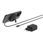 Belkin WIA011KQBK Caricabatterie per dispositivi mobili Auricolare, Smartphone Nero USB Carica wireless Ricarica rapida Interno