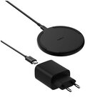 Belkin WIA012kqBK Smartphone Nero AC Carica wireless Ricarica rapida Interno