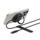 Belkin WIA014HQBK Caricabatterie per dispositivi mobili Cuffie, Smartphone Nero USB Carica wireless Ricarica rapida Interno