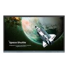 Benq 9H.F9FTK.DE8 visualizzatore di messaggi Pannello piatto interattivo 190,5 cm (75") 450 cd/m² 4K Ultra HD Nero, Grigio Touch screen Processore integrato Android