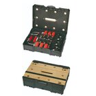 Bessey STC-S-MFT Morsetto a ginocchiera Nero, Rosso, Argento, Legno