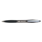 Bic 902133 penna a sfera Nero Clip-on retractable ballpoint pen 12 pezzo(i)