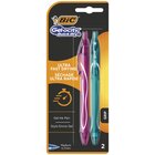 Bic Gel-Ocity QuickDry Penne Multicolore Gel A Scatto e Ricaricabile (Punta 0.7mm, Confezione da 2