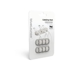 Bluelounge CableDrop Multi Supporto per cavo Scrivania Bianco