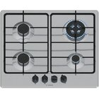 Bosch Serie 4 PGH6B5K80 piano cottura Acciaio inox Da incasso Gas 4 Fornello(i)