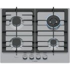 Bosch Serie 6 PCH6A5I95 piano cottura Acciaio inox Da incasso 58 cm Gas 4 Fornello(i)