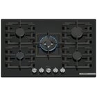 Bosch Serie 6 PPQ7A6I40 piano cottura Nero Da incasso 75.2 cm Gas 5 Fornello(i)