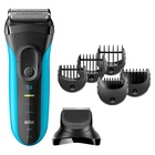 Braun Serie 3 Shave&Style 3in 1 3010BT Nero/Blu