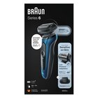 Braun Series 6 61-B1200s Rasoio Trimmer Nero, Blu