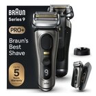 Braun Series 9 Pro+ 9525s Wet & Dry Rasoio Trimmer Metallico