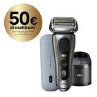 Braun Series 9 Pro+ 9575cc Wet & Dry Rasoio Trimmer Metallico