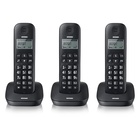 Brondi Gala Trio Telefono DECT Nero Identificatore di chiamata