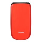 Brondi Raptor 7,11 cm (2.8") 106 g Nero, Arancione Telefono per anziani