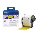 Brother NASTRO ADES CARTA NERO/GIALLO 62MM DK44605