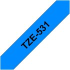 Brother Nastro per etichettatore tze-531 blu/nero 12 mm