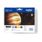 Brother Value Pack LC-1240 Nero, Ciano, Magenta, Giallo