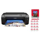 Canon imagePROGRAF PRO-1100 Stampante fotografica + KIT completo Toner di Ricambio Originali + 20 Fogli Carta fotografica