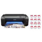 Canon imagePROGRAF PRO-1100 Stampante fotografica + KIT completo Toner di Ricambio Originali
