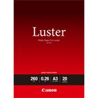 Canon lu-101 a 3 photo paper pro luster 20 fogli