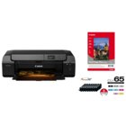 Canon imagePROGRAF Pixma Pro 200S Stampante fotografica wireless + KIT completo Toner di Ricambio Originali + 20 Fogli Carta fotografica