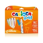 Carioca Marker 2+ marcatore Extra grassetto Multicolore 12 pezzo(i)