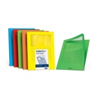 CARTOTECNICA FAVINI Folder con finestra A4 Carta Verde