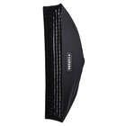 Caruba D147601 riflettore per studio fotografico Rettangolare Nero, Argento
