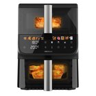 CECOTEC Cecofry DuoLevel 10000 DuoSize Window Doppia 10 L Indipendente 2000 W Friggitrice ad aria calda Nero