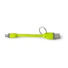 CELLY USBTYPECKEYGN cavo USB 0,12 m USB 2.0 USB A USB C Verde