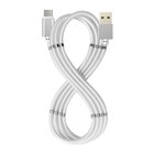 CELLY USBUSBCMAGWH cavo USB 1 m USB 3.2 Gen 1 (3.1 Gen 1) USB A USB C Bianco