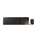 Cherry DW 9100 SLIM tastiera Mouse incluso Universale RF senza fili + Bluetooth QWERTY Inglese US Nero