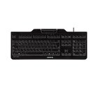Cherry KC 1000 SC tastiera Universale USB QWERTY Inglese UK Nero