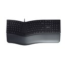Cherry KC 4500 ERGO tastiera Universale USB QWERTY Inglese US Nero