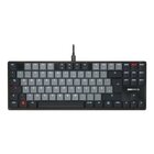Cherry KC 500 MX LP TKL tastiera Casa/ufficio USB QWERTZ Tedesco Nero, Grigio