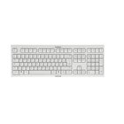 Cherry KW 3000 tastiera Universale RF Wireless QWERTZ Tedesco Bianco